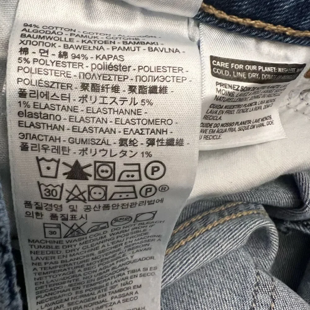 Levis washed fresh